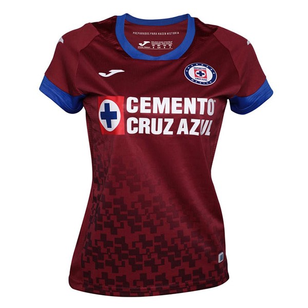 Maglia Cruz Blu Away Donna 20/21 Rosso